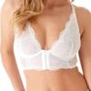 Gossard Superboost Lace Deep V Bralette - White -FREYA Shop braforme gossard lingerie 7718 wht f