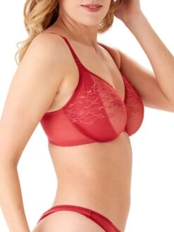 Gossard Glossies Lace Sheer Moulded Bra - Raspberry Blush -FREYA Shop braforme gossard lingerie glossies lace 13001 rpb raspberry blush s