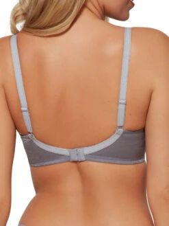 Gossard Glossies Sheer Moulded Bra - Silver -FREYA Shop braforme gossard lingerie glossies sheer 6271 sil b