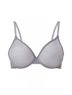 Gossard Glossies Sheer Moulded Bra - Silver -FREYA Shop braforme gossard lingerie glossies sheer 6271 sil fp