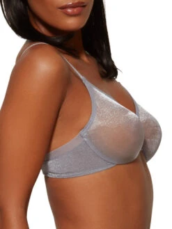 Gossard Glossies Sheer Moulded Bra - Silver -FREYA Shop braforme gossard lingerie glossies sheer 6271 sil s1