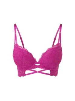 Gossard Suspense Longline Plunge Bra - Fuschia -FREYA Shop braforme gossard lingerie suspense fch 19901 pf