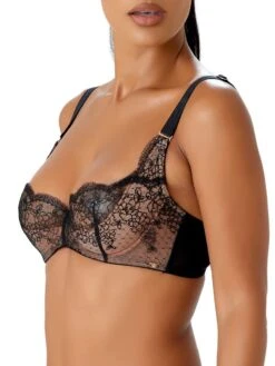 Gossard VIP Devotion Uplifting Balconette Bra - Black -FREYA Shop braforme gossard lingerie vip devotion 20205 s