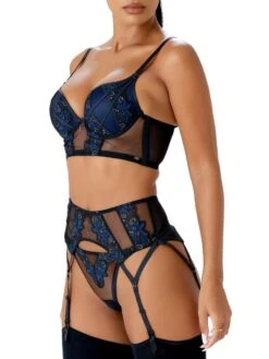 Gossard VIP Rapture Longline Bra - Black -FREYA Shop braforme gossard lingerie vip rapture 20102 20101 20106 blk full