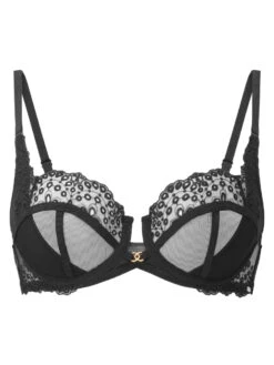 Gossard Rebel Balcony Bra - Black -FREYA Shop braforme gossard rebel 21205 BLK cf