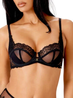 Gossard Rebel Balcony Bra - Black