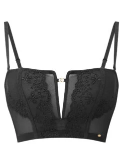 Gossard Rebel Corset Top - Black -FREYA Shop braforme gossard rebel 21207 BLK cf