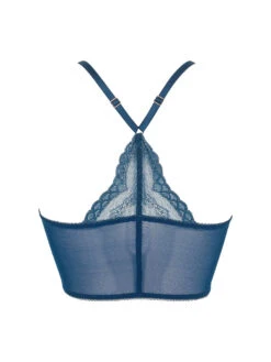 Gossard Superboost Lace Deep V Bralette - Deep Teal -FREYA Shop braforme gossard superboost lace 7718 DET cb