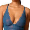Gossard Superboost Lace Deep V Bralette - Deep Teal