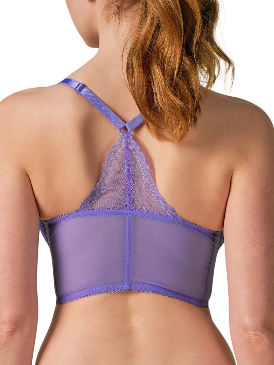 Gossard Superboost Lace Deep V Bralette - Purple Hebe 7 Gossard Superboost Lace Deep V Bralette - Purple Hebe - Image 5