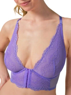 Gossard Superboost Lace Deep V Bralette - Purple Hebe 13 Gossard Superboost Lace Deep V Bralette - Purple Hebe -FREYA Shop braforme gossard superboost lace 7718 PUH 2f