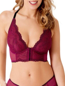 Gossard Superboost Lace Deep V Bralette - Purple Potion 14 Gossard Superboost Lace Deep V Bralette - Purple Potion -FREYA Shop braforme gossard superboost lace 7718 PUP 3f