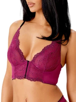 Gossard Superboost Lace Deep V Bralette - Purple Potion 13 Gossard Superboost Lace Deep V Bralette - Purple Potion -FREYA Shop braforme gossard superboost lace 7718 PUP s
