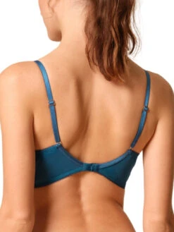 Gossard Superboost Lace Plunge Bra - Deep Teal -FREYA Shop braforme gossard superboost lace 7725 DET 2b