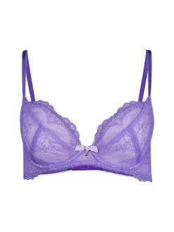 Gossard Superboost Lace Plunge Bra - Purple Hebe -FREYA Shop braforme gossard superboost lace 7725 PUH cf