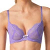 Gossard Superboost Lace Plunge Bra - Purple Hebe 1 Gossard Superboost Lace Plunge Bra - Purple Hebe -FREYA Shop braforme gossard superboost lace 7725 PUH f