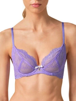Gossard Superboost Lace Plunge Bra - Purple Hebe