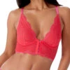 Gossard Superboost Lace Deep V Bralette - Rose Red -FREYA Shop braforme gossard superboost lace web 7718 RRD f