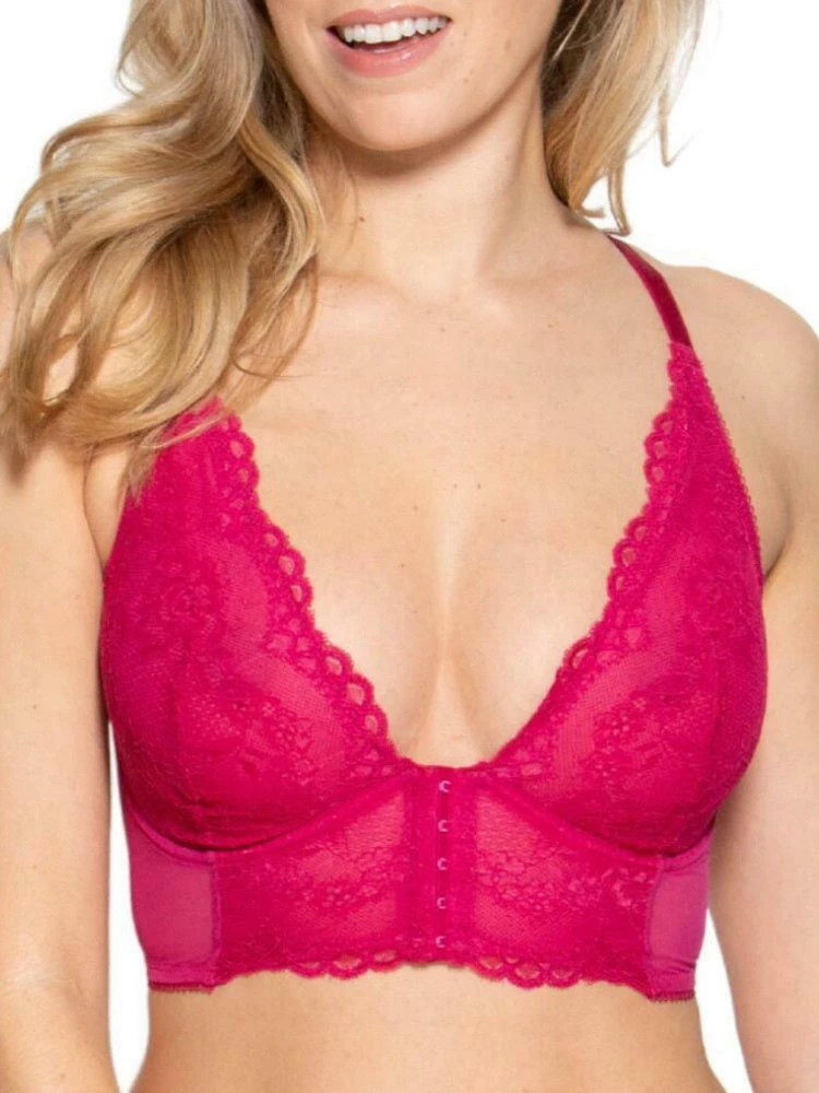 Gossard Superboost Lace Deep V Bralette - Vivacious 3 Gossard Superboost Lace Deep V Bralette - Vivacious