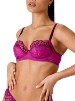 Gossard Swirl Balcony Bra - Raspberry -FREYA Shop braforme gossard swirl 17805 RPY s