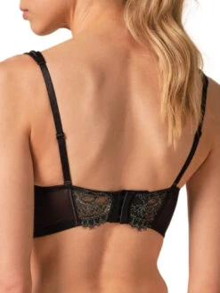 Gossard VIP Intrigue Padded Longline Bra - Black 16 Gossard VIP Intrigue Padded Longline Bra - Black -FREYA Shop braforme gossard vip intrigue 21801 BLK 2b
