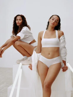 Chantelle Cotton Comfort Bralette - White -FREYA Shop braforme lingerie chantelle cotton comfort c15p10 010 cotton 20comfort bralette ls