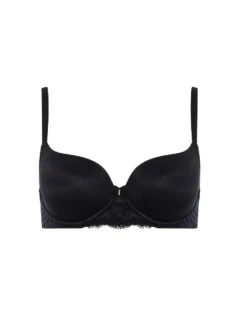 Chantelle Easy Feel Marilyn Covering T-Shirt Bra - Black -FREYA Shop braforme lingerie chantelle easy feel femilet marilyn c93790 011 black p