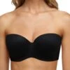 Chantelle Easy Feel Norah Bandeau T-Shirt Bra - Black 2 Chantelle Easy Feel Norah Bandeau T-Shirt Bra - Black -FREYA Shop braforme lingerie chantelle easy feel femilet norah c13f50 011 black f1