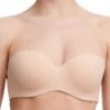 Chantelle Easy Feel Norah Bandeau T-Shirt Bra - Golden Beige -FREYA Shop braforme lingerie chantelle easy feel femilet norah c13f50 01n f