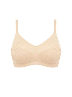 Chantelle Easy Feel Norah Wirefree Support Bra - Golden Beige -FREYA Shop braforme lingerie chantelle easy feel femilet norah c13f80 01n p