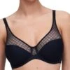 Chantelle Norah Chic Covering Moulded Bra - Black -FREYA Shop braforme lingerie chantelle norah chic c16m10 011 f