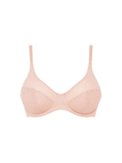 Chantelle Norah Chic Covering Moulded Bra - Dusky Pink -FREYA Shop braforme lingerie chantelle norah chic c16m10 0rg p