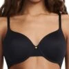 Chantelle Norah Chic Covering T-Shirt Bra - Black -FREYA Shop braforme lingerie chantelle norah chic c16m60 011 f