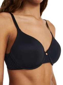 Chantelle Norah Chic Covering T-Shirt Bra - Black -FREYA Shop braforme lingerie chantelle norah chic c16m60 011 s