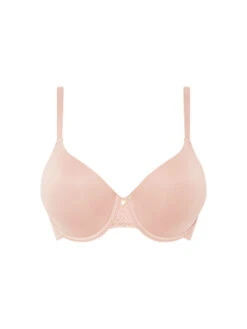 Chantelle Norah Chic Covering T-Shirt Bra - Dusky Pink -FREYA Shop braforme lingerie chantelle norah chic c16m60 0rg p