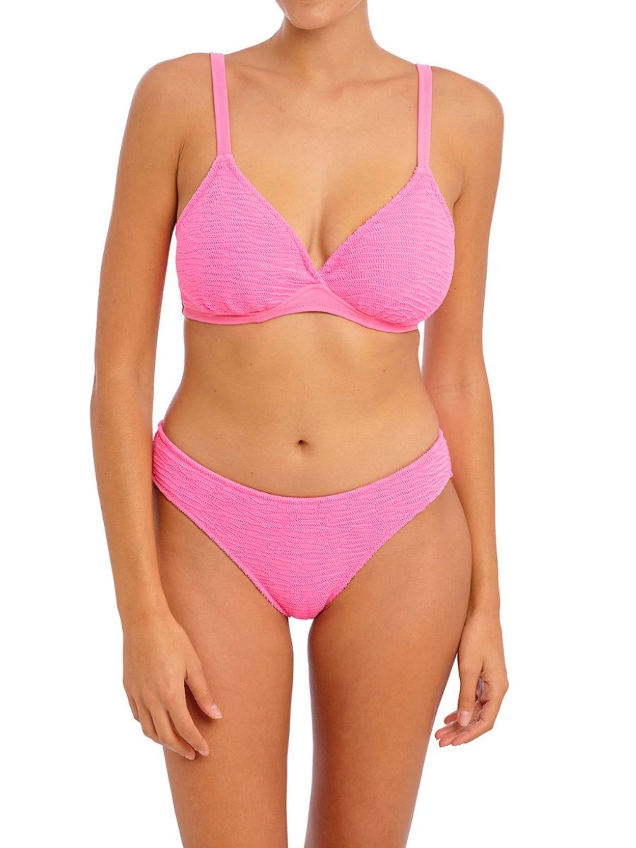 FREYA Ibiza Waves Plunge Bikini Top - Sorbet 4 FREYA Ibiza Waves Plunge Bikini Top - Sorbet - Image 2
