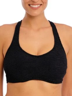 FREYA Ibiza Waves Bralette Bikini Top - Black