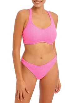 FREYA Ibiza Waves High Leg Bikini Brief -FREYA Shop braforme lingerie freya swimwear as203885 sob sorbet full