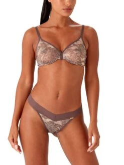 Gossard Glossies Snake Moulded Bra - Snake Print -FREYA Shop braforme lingerie gossard glossies snake bra 13011 nat natural full