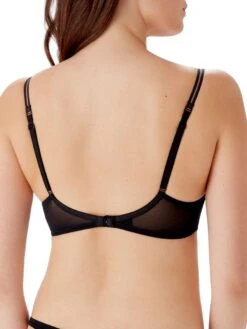 Gossard Illusion Plunge Bra - Black/Red -FREYA Shop braforme lingerie gossard illusion plunge bra 18401 b