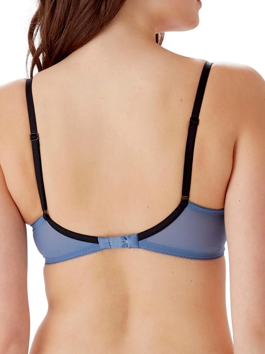 Gossard Superboost Lace Plunge Bra - Moonlight Blue 4 Gossard Superboost Lace Plunge Bra - Moonlight Blue - Image 2