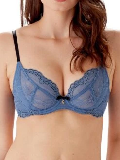 Gossard Superboost Lace Plunge Bra - Moonlight Blue