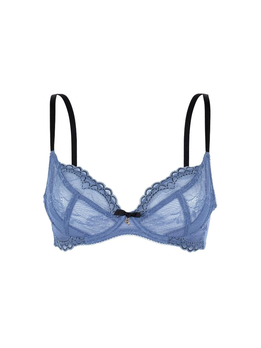 Gossard Superboost Lace Plunge Bra - Moonlight Blue 7 Gossard Superboost Lace Plunge Bra - Moonlight Blue - Image 5