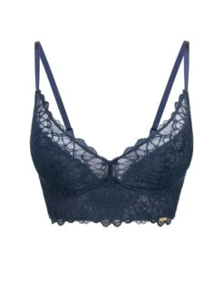 Gossard Swirl Bralette - Dark Teal/Eclipse -FREYA Shop braforme lingerie gossard swirl bra 17808 dte darl teal eclipse p1