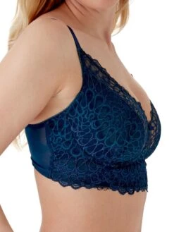 Gossard Swirl Bralette - Dark Teal/Eclipse -FREYA Shop braforme lingerie gossard swirl bra 17808 dte darl teal eclipse s