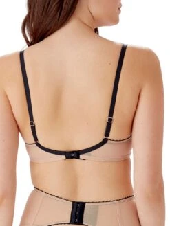 Gossard VIP Henna High Apex Bra - Black/Nude -FREYA Shop braforme lingerie gossard vip henna 18501 high apex bra bnu black nude b