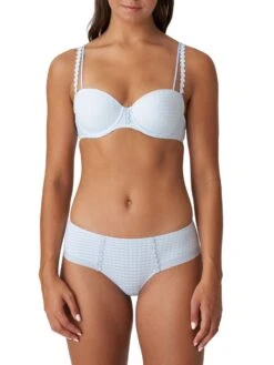 MARIE JO Avero Padded Balcony Bra - Tiny Vichy -FREYA Shop braforme lingerie marie jo avero tiv tiny vichy 0100419 full