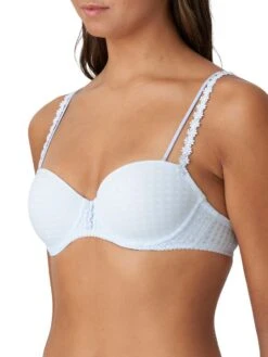 MARIE JO Avero Padded Balcony Bra - Tiny Vichy -FREYA Shop braforme lingerie marie jo avero tiv tiny vichy 0100419 s