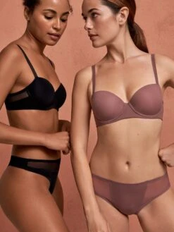 MARIE JO Louie Thong -FREYA Shop braforme lingerie marie jo louie 0622090 brief satin taupe ls