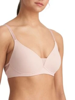 MARIE JO Louie Full Cup Wireless Bra - Powder Rose -FREYA Shop braforme lingerie marie jo louie bra 0122094 pwd s
